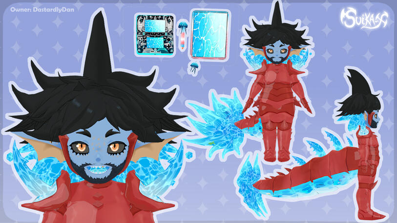 Chibi model + 3D Extras