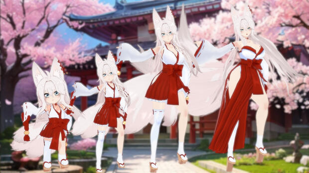 Extra versions using the same base avatar